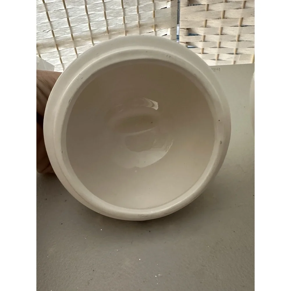 Vintage Ceramic Floral‎ Eggshell Shaped Juicer with Lid
